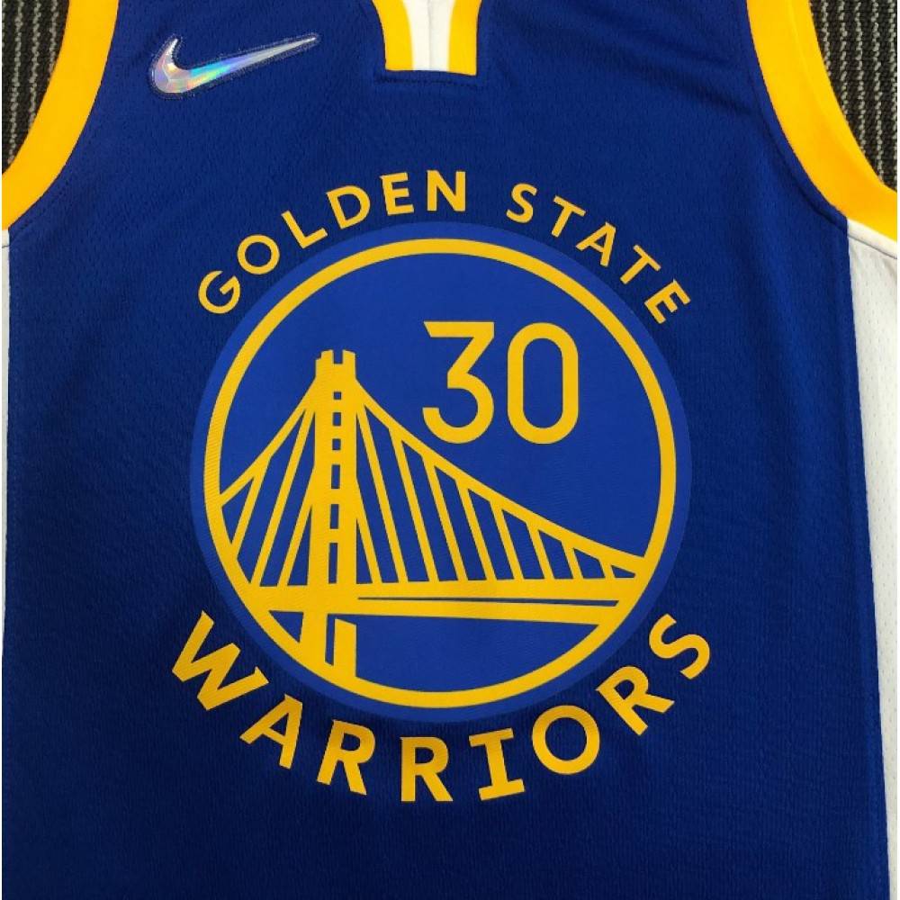 Men's Golden State Warriors Stephen Curry #30 Royal 21/22 Swingman Jersey -Icon Edition-Pro Kit Vault | Brand New 26/27 Sports Jerseys